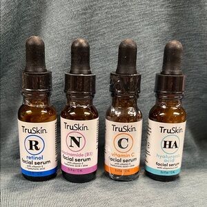 TruSkin Skin Serum Retinol, Niacinamide, Vitamin C, Hyaluronic Acid